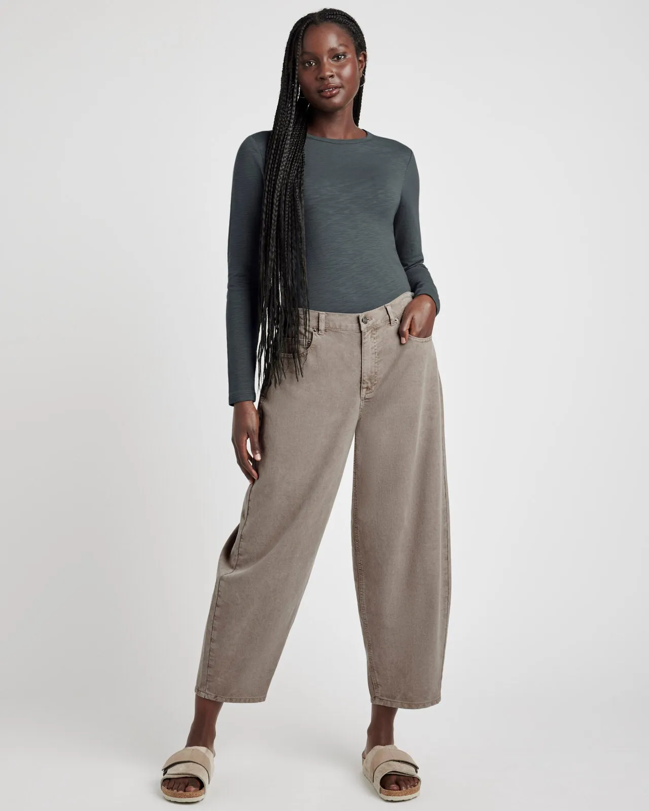 Long Sleeve Rib Tee sold by Splendid