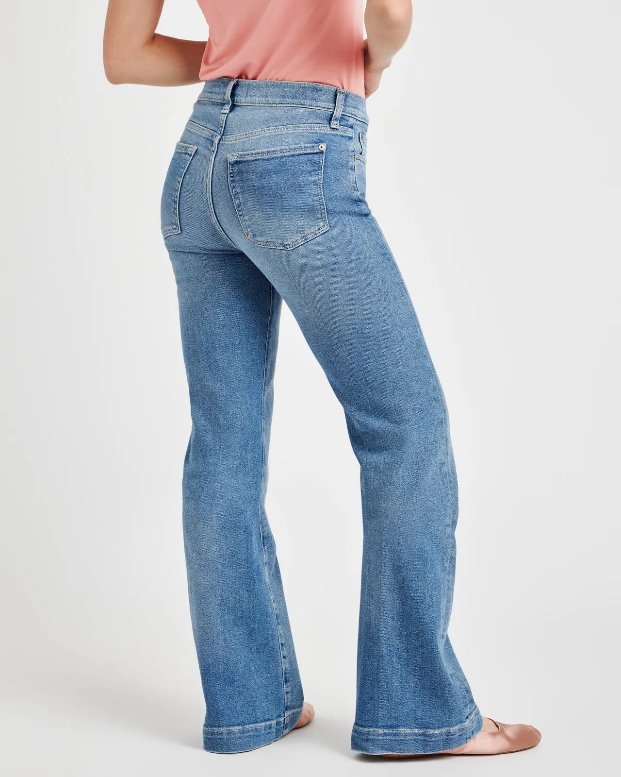 Medium Wash Trouser Jean sold by Splendid product image thumbnail 4