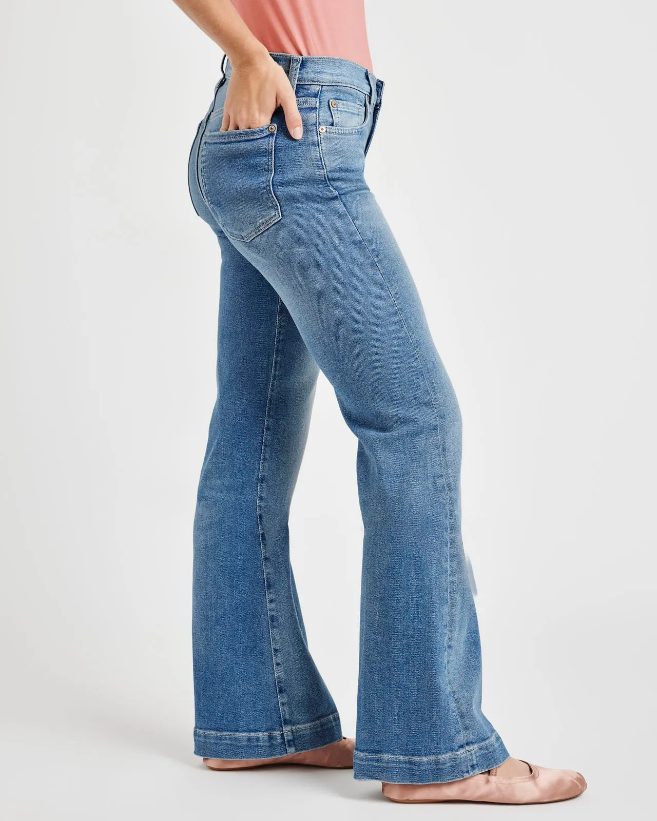 Medium Wash Trouser Jean sold by Splendid product image thumbnail 2
