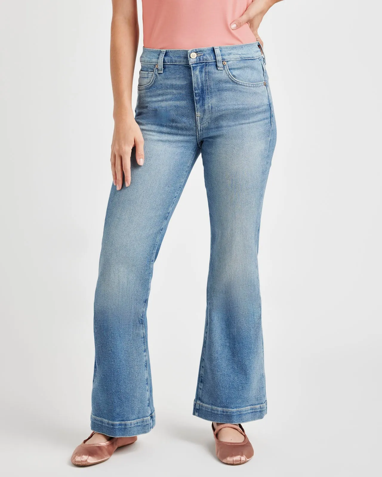 Medium Wash Trouser Jean sold by Splendid
