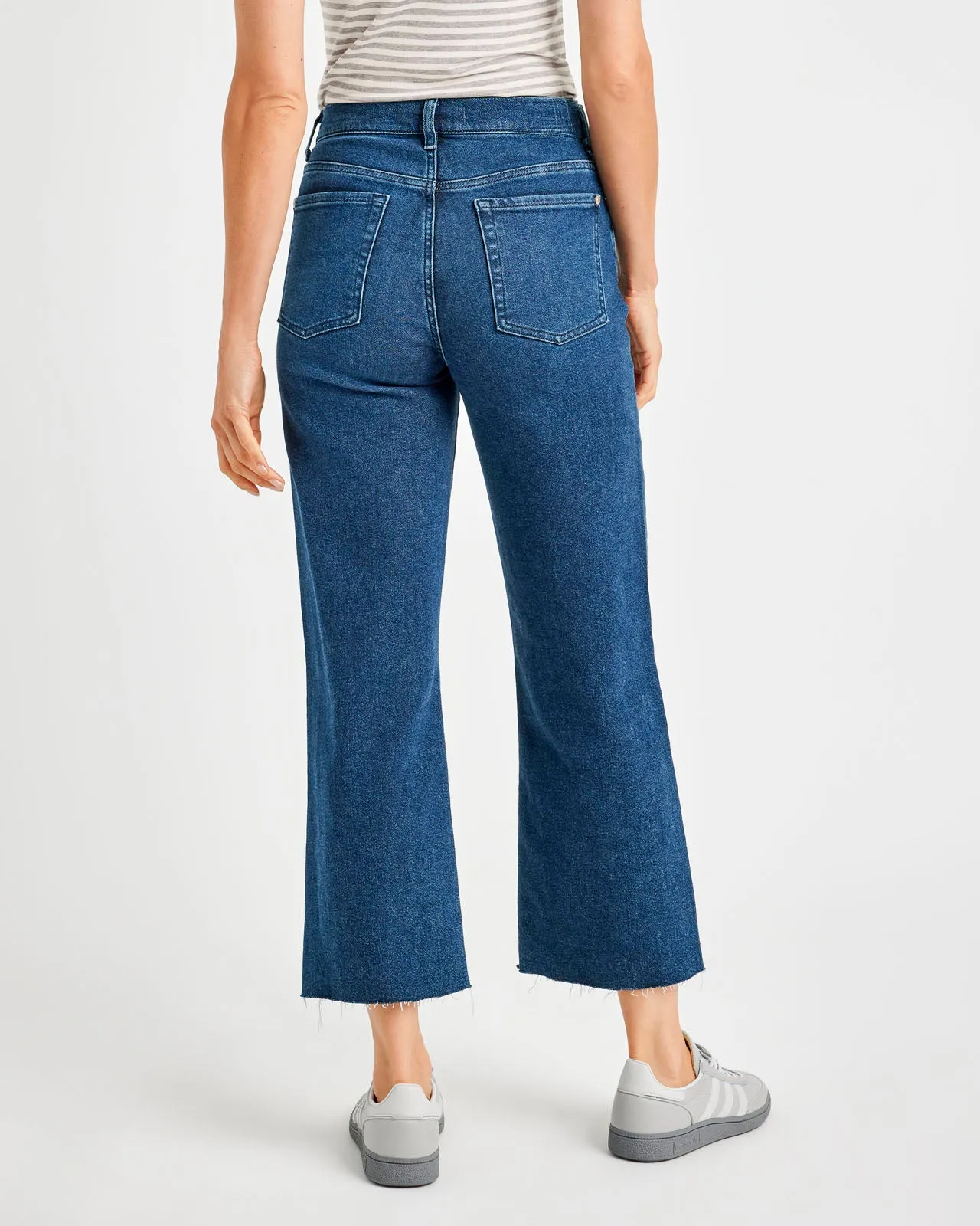 Cropped Wide Leg Raw Hem Jean sold by Splendid product image thumbnail 5