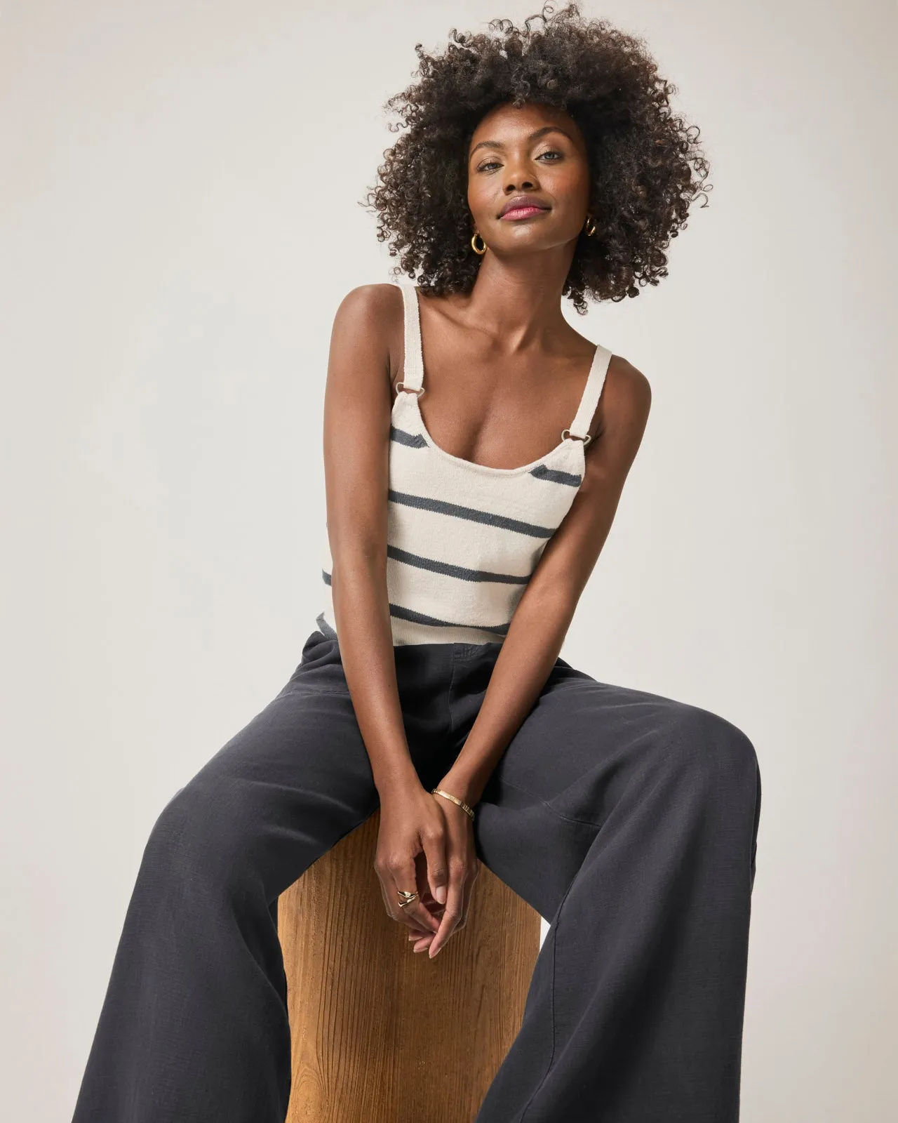 Daphne Stripe Sweater Tank sold by Splendid product image thumbnail 2