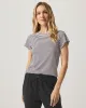 Faye Crewneck Stripe Tee sold by Splendid