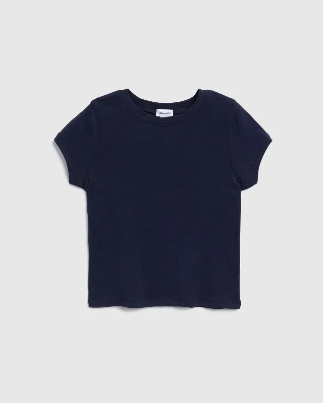 Girls Crew Neck Tee sold by Splendid