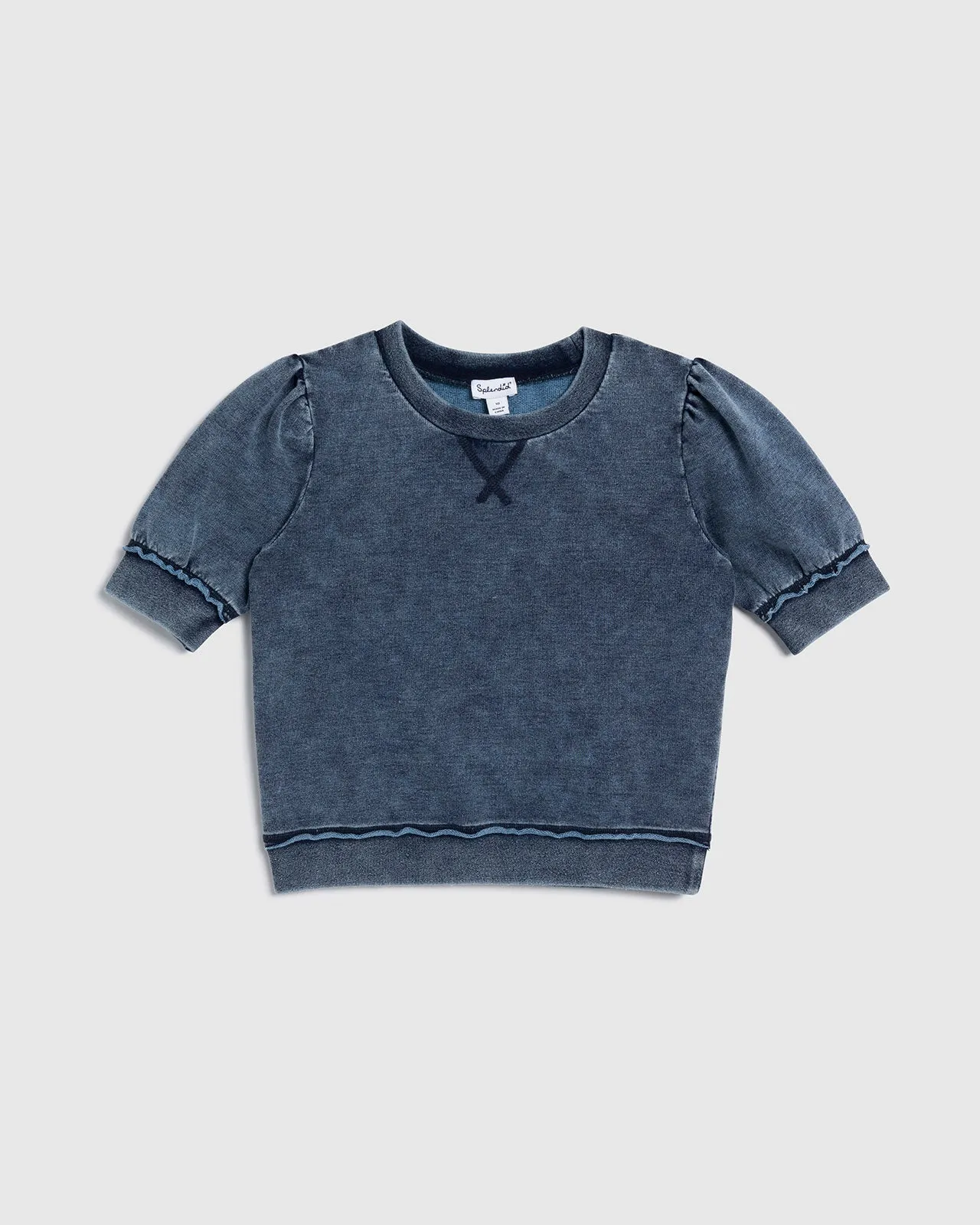 Girls Shades Of Blue Top sold by Splendid