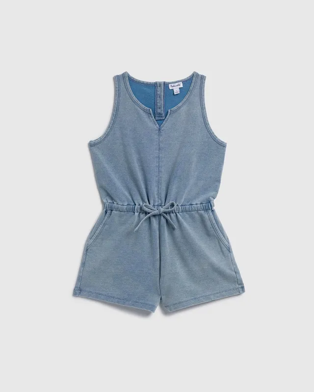 Girls Shades Of Blue Romper sold by Splendid