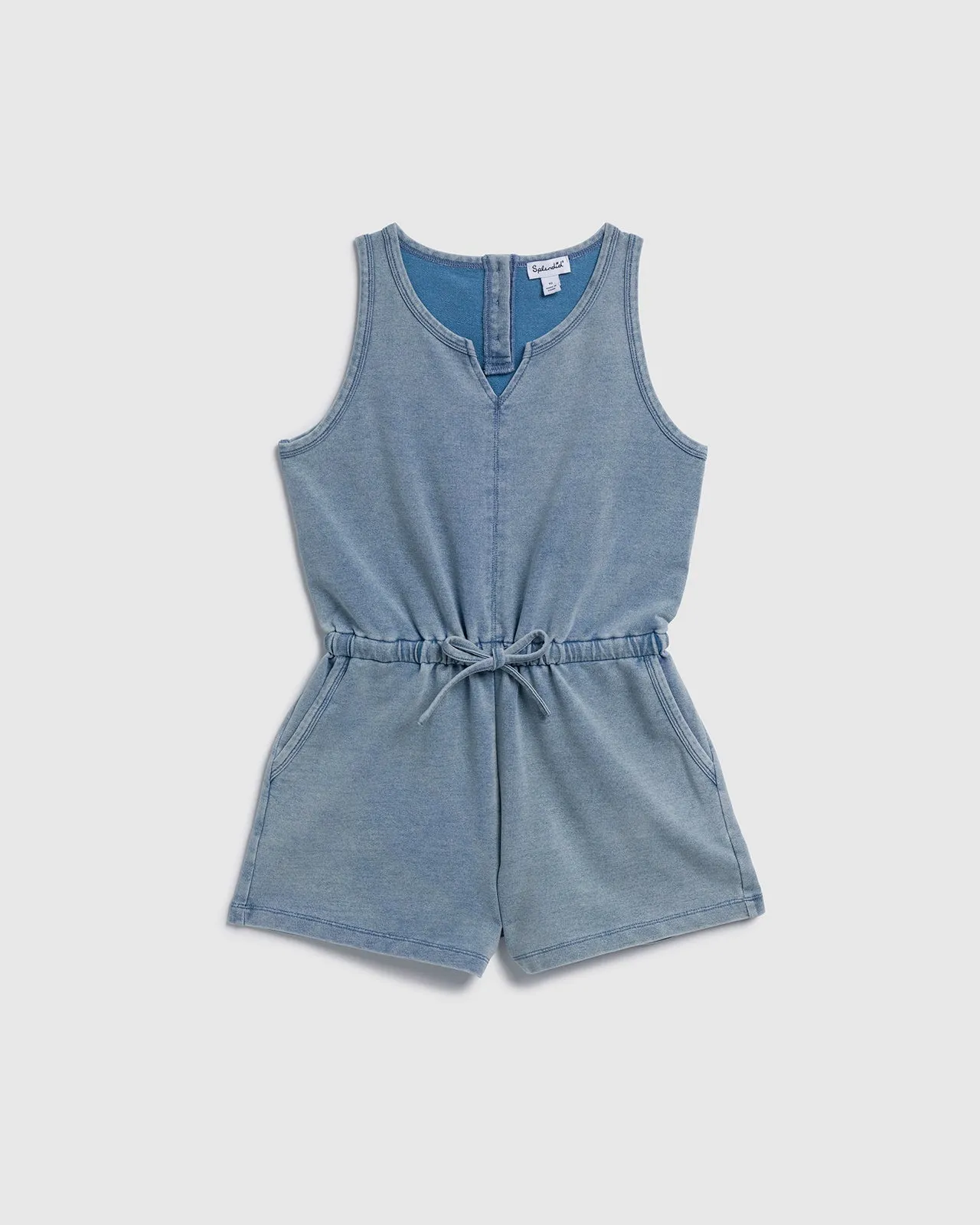 Girls Shades Of Blue Romper sold by Splendid