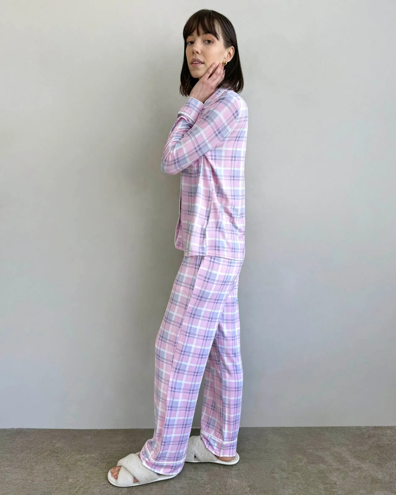 Snow Day Plaid Pillowsoft Sleep Set sold by Splendid product image thumbnail 4