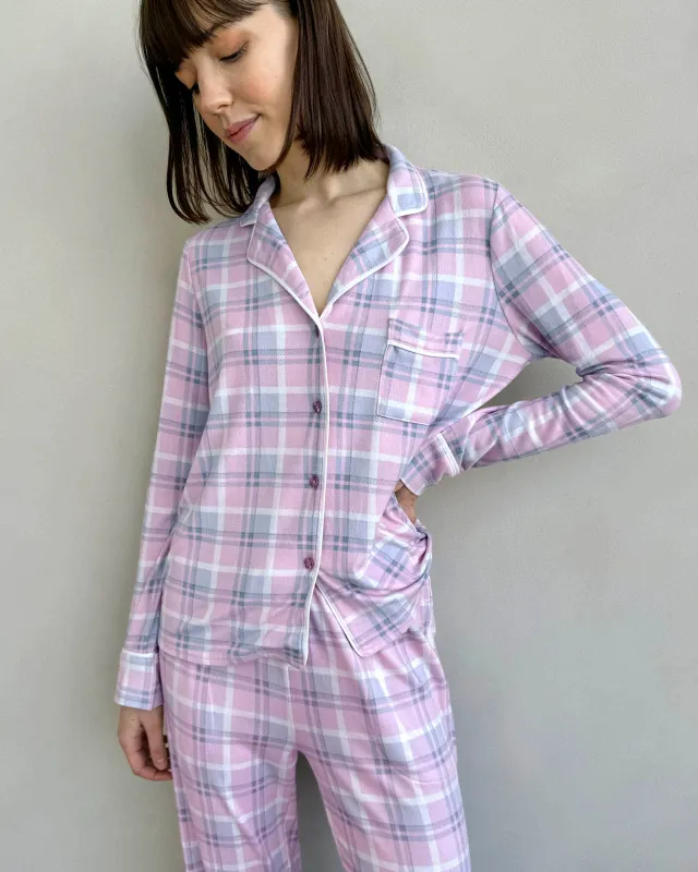 Snow Day Plaid Pillowsoft Sleep Set sold by Splendid