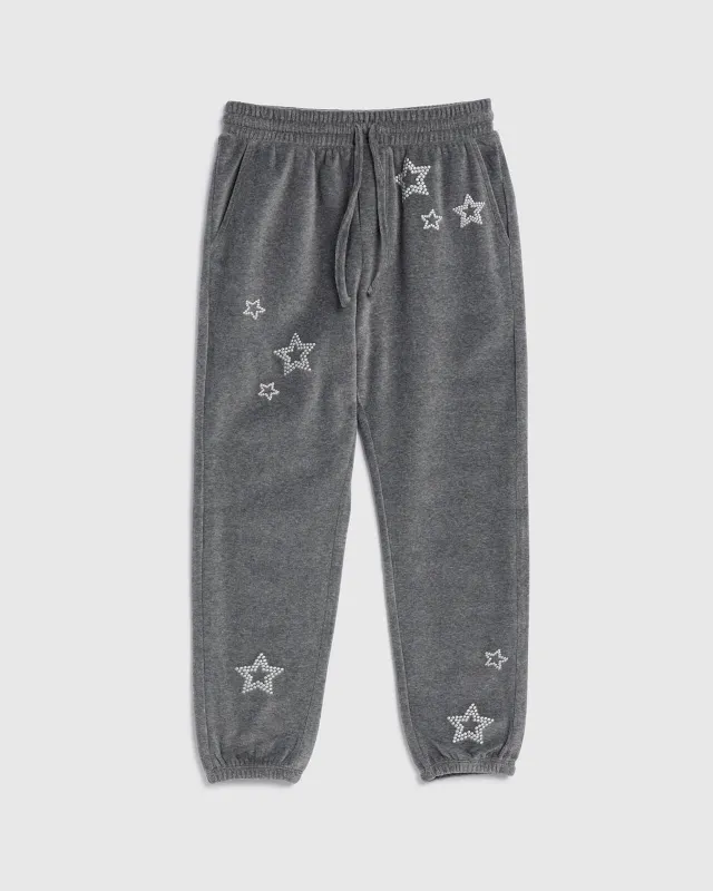 Girls Silver Stars Jogger sold by Splendid