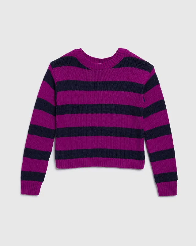 Girls Cozy Stripe Sweater sold by Splendid