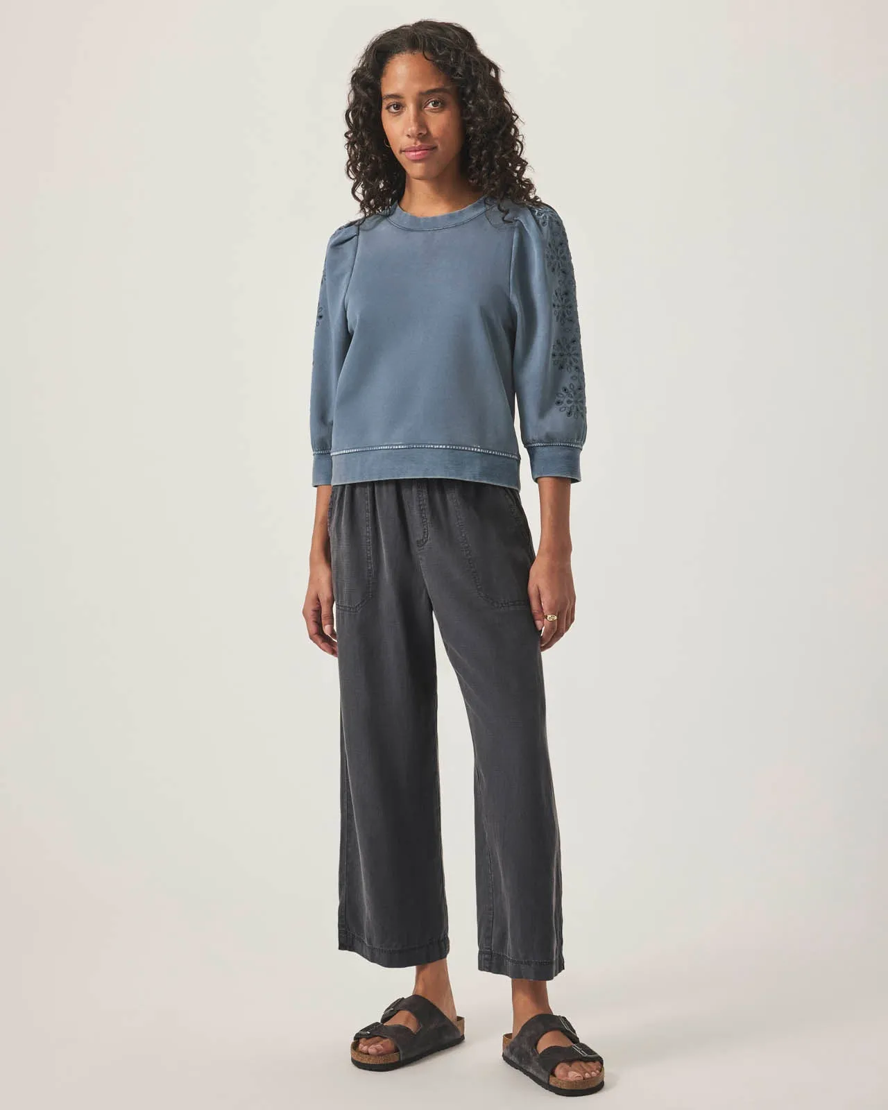 Rory Embroidered Sweatshirt sold by Splendid product image thumbnail 4