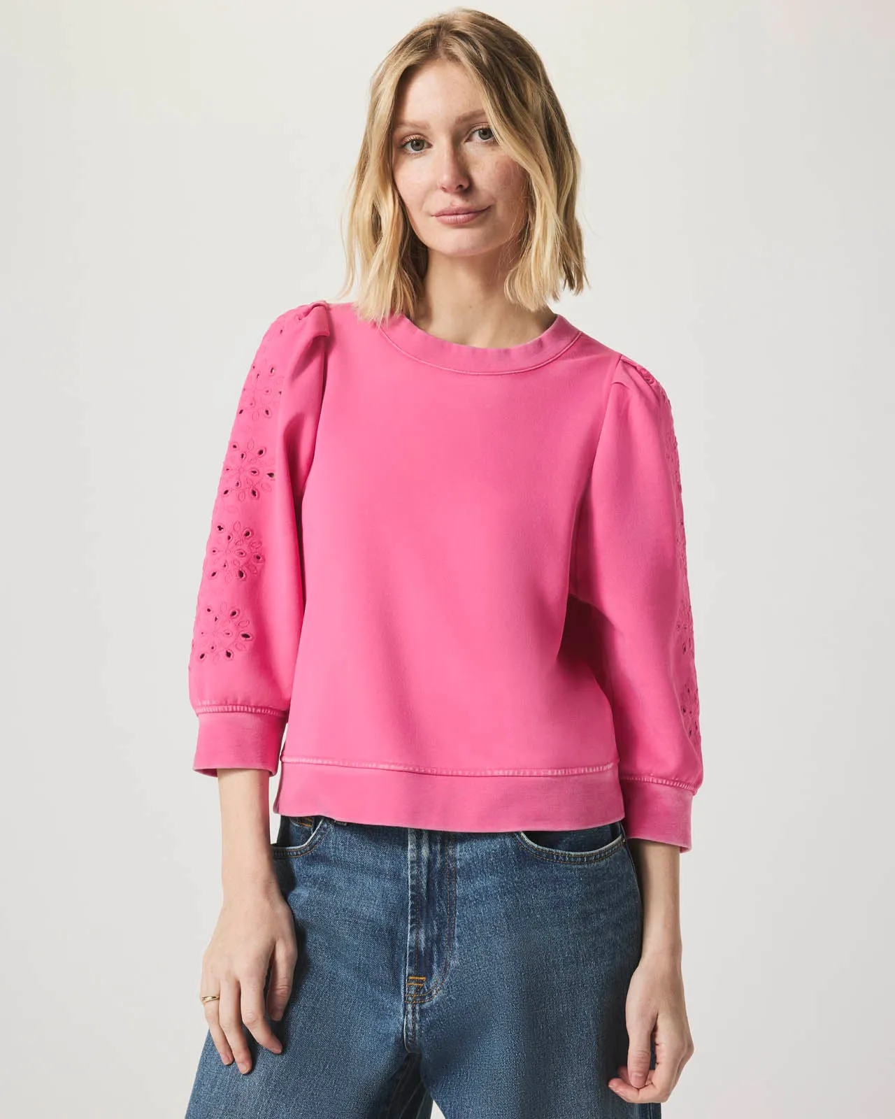 Rory Embroidered Sweatshirt sold by Splendid product image thumbnail 2