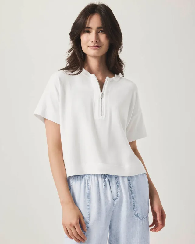 Brooke Short Sleeve Top made by Splendid