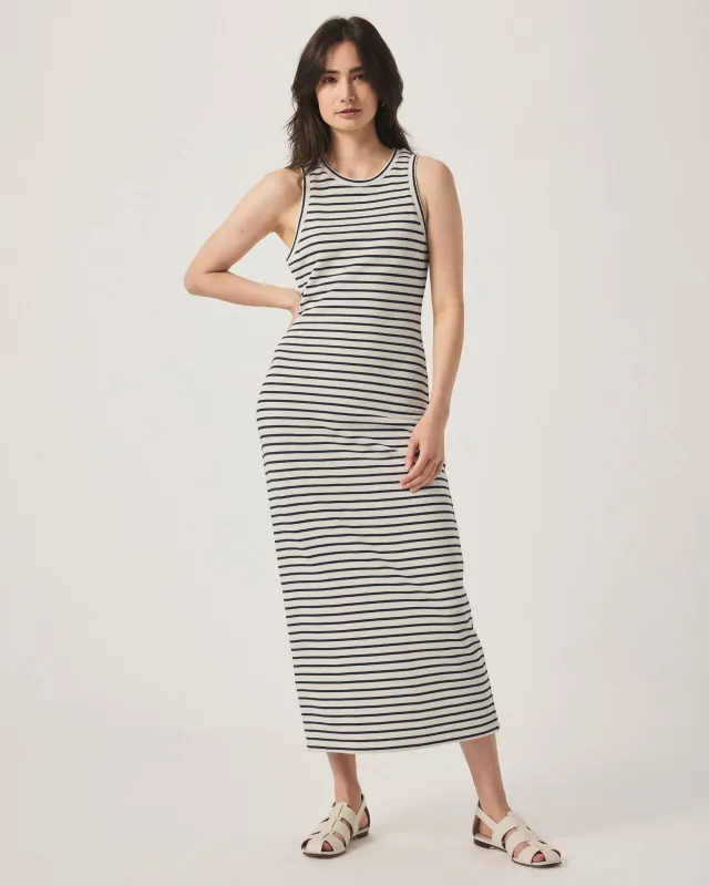 Whitney Stripe Maxi Dress sold by Splendid