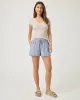 Faye Stripe V-Neck Stripe Tee sold by Splendid