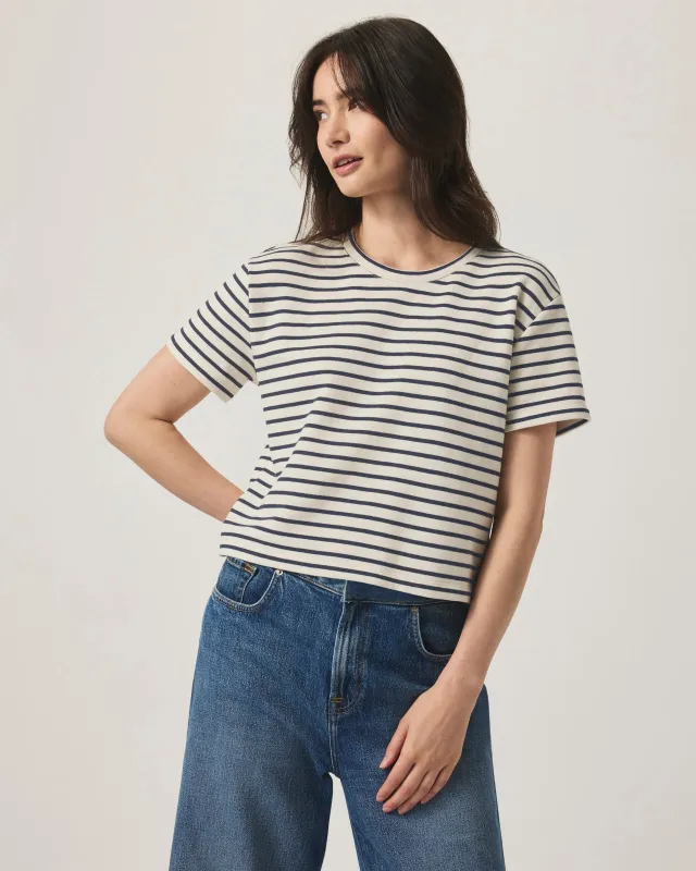 Whitney Stripe Tee sold by Splendid
