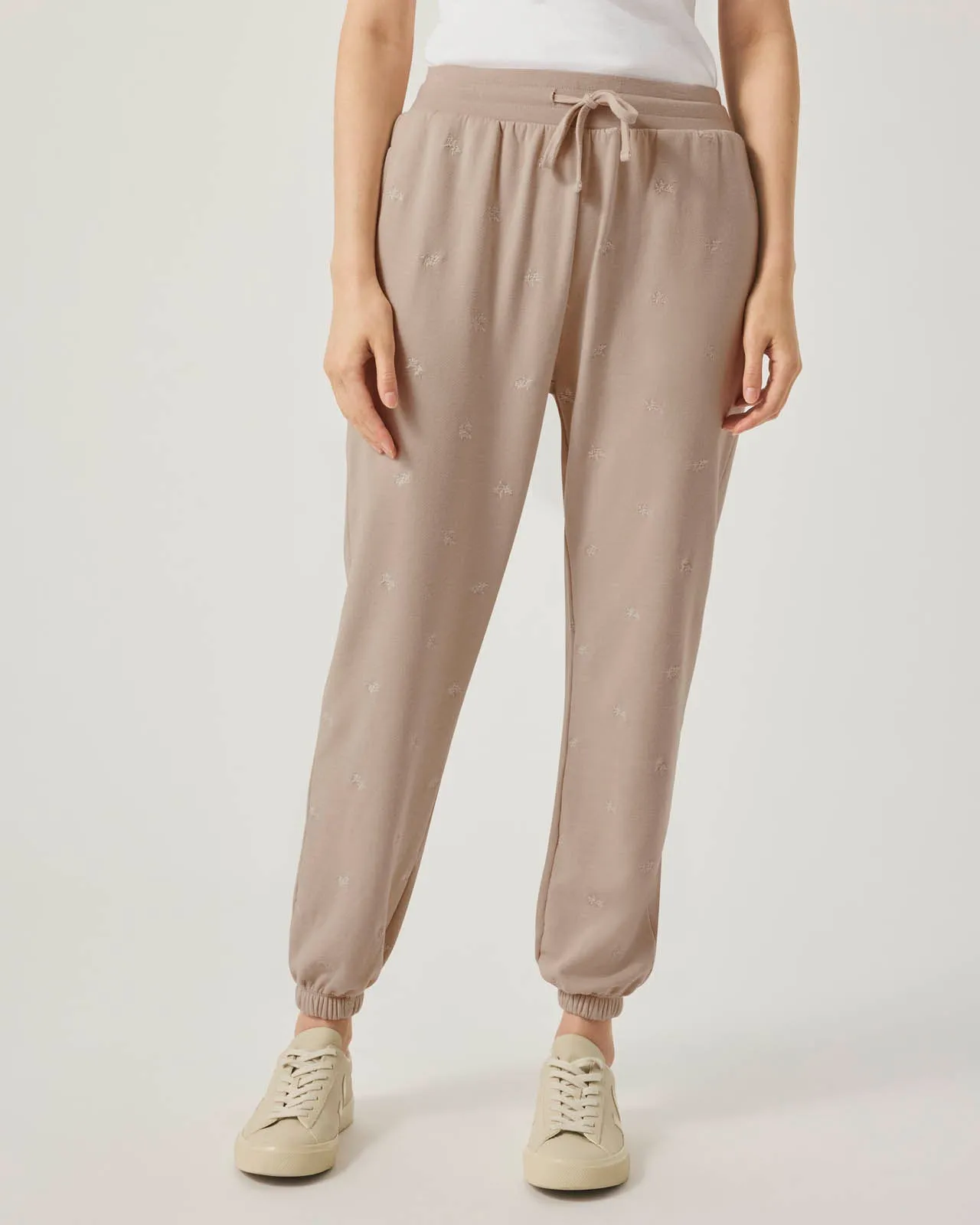 Elise Embroidered Jogger sold by Splendid