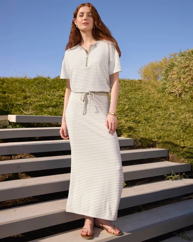 Brooke Short Sleeve Stripe Top sold by Splendid