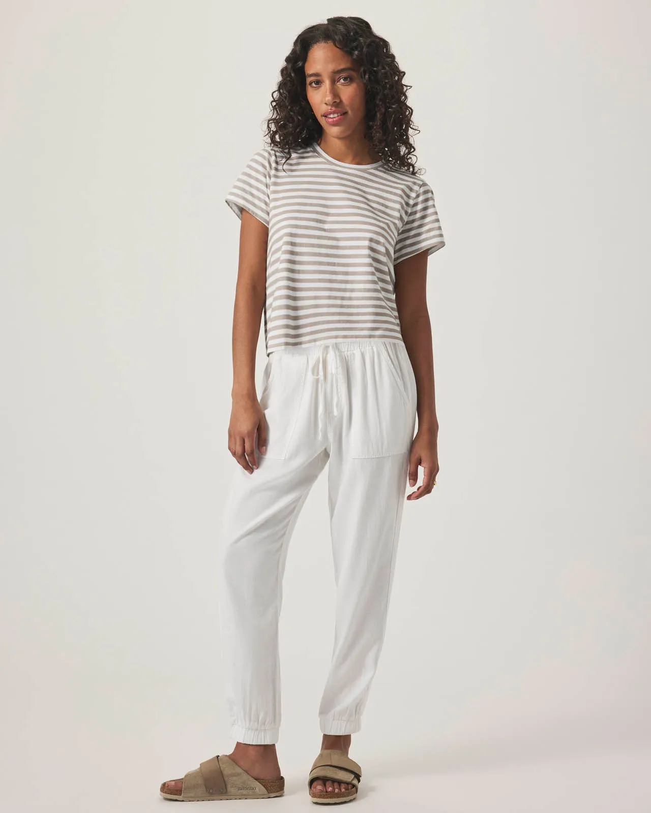 Louisa Short Sleeve Stripe Tee sold by Splendid product image thumbnail 4
