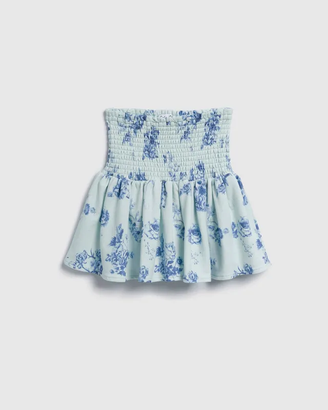 Girls Indigo Bloom Skirt sold by Splendid
