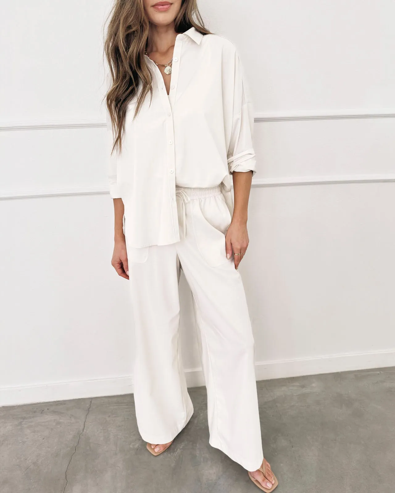 Splendid x @Cellajaneblog Poplin Pant sold by Splendid product image thumbnail 4