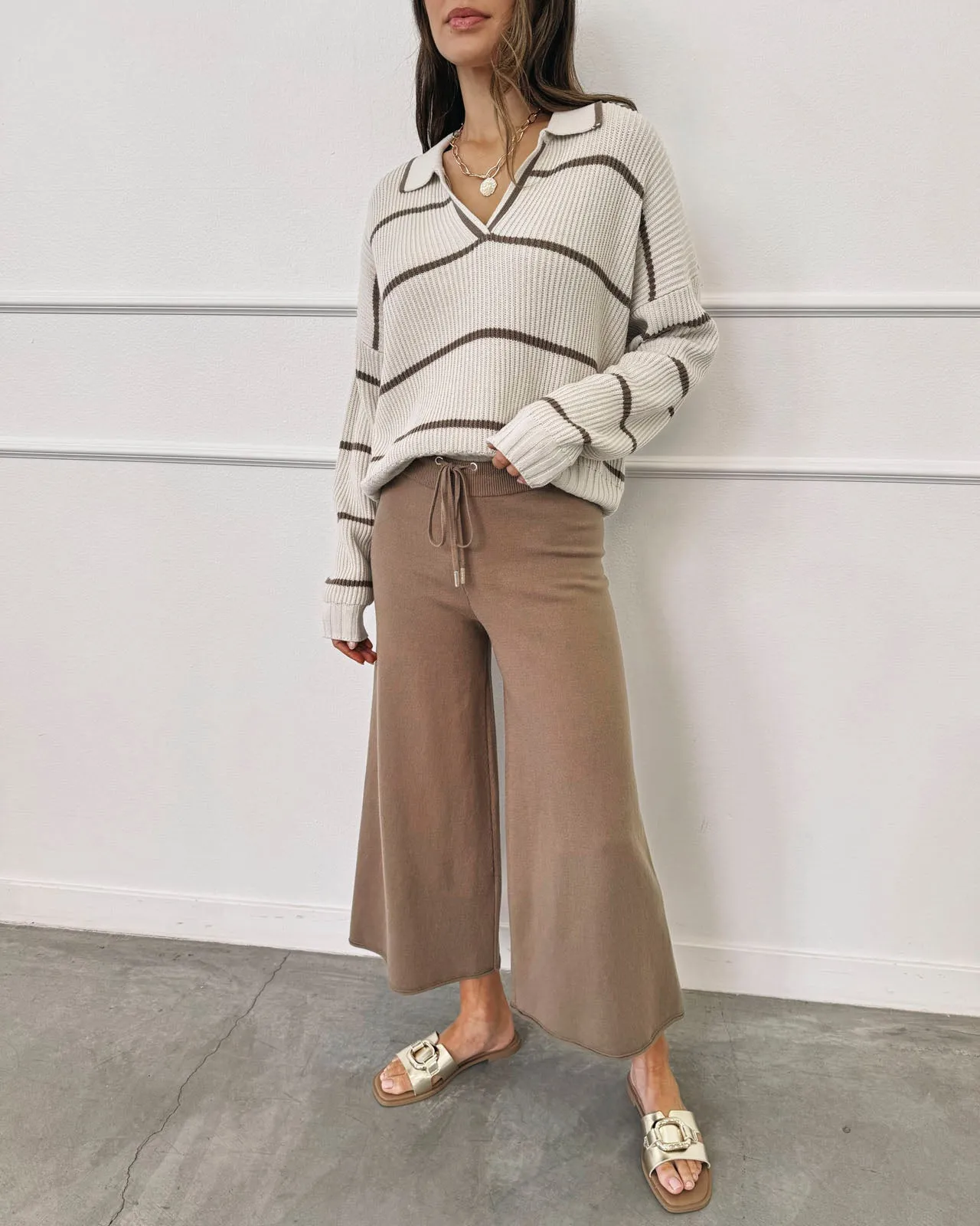 Splendid x @Cellajaneblog Crop Sweater Pant sold by Splendid product image thumbnail 5