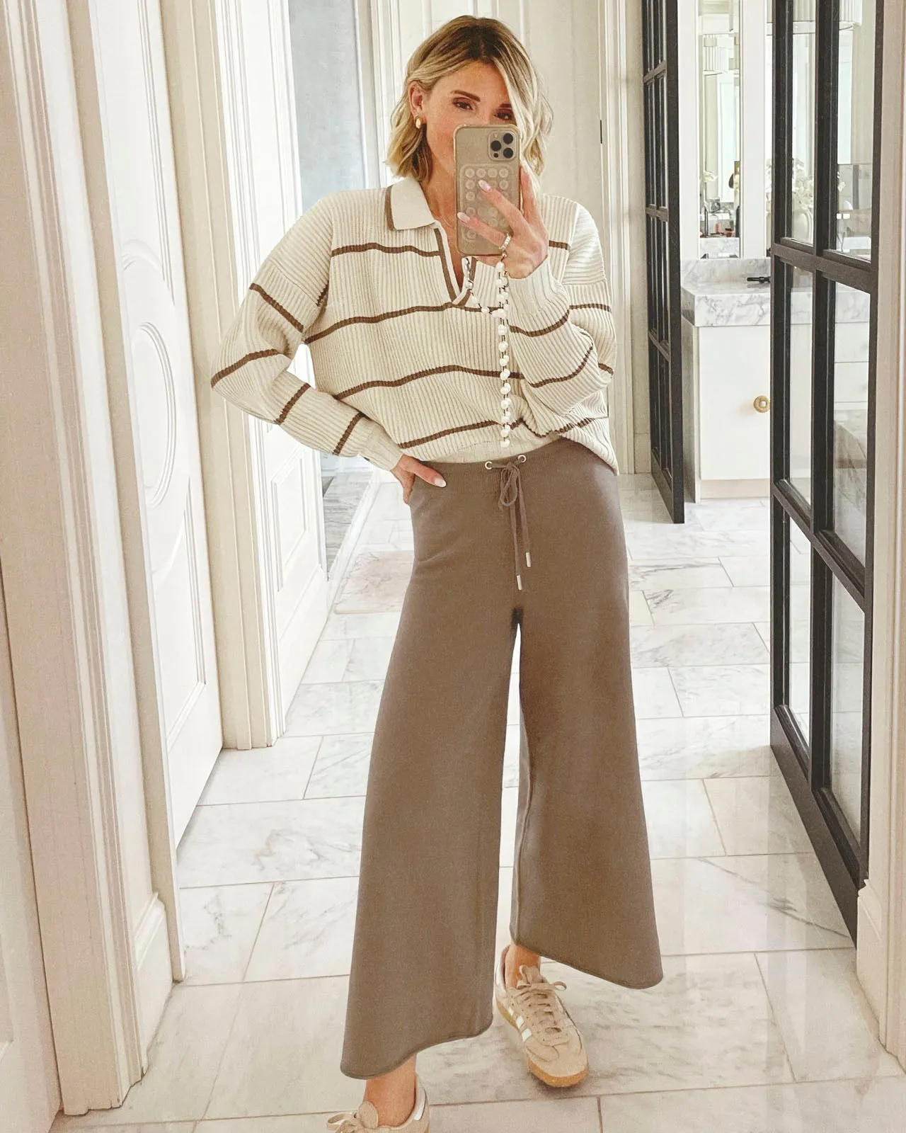 Splendid x @Cellajaneblog Crop Sweater Pant sold by Splendid