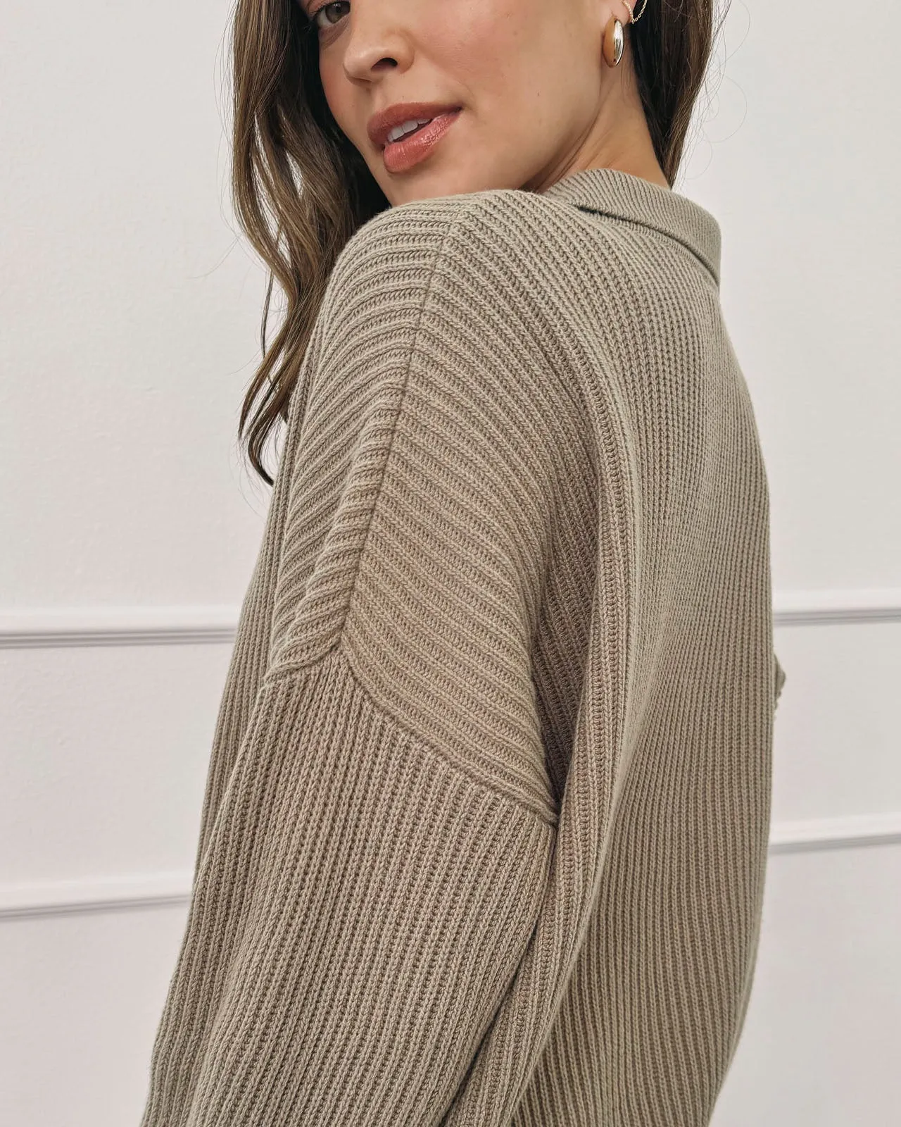 Splendid x @Cellajaneblog Polo Sweater sold by Splendid product image thumbnail 5