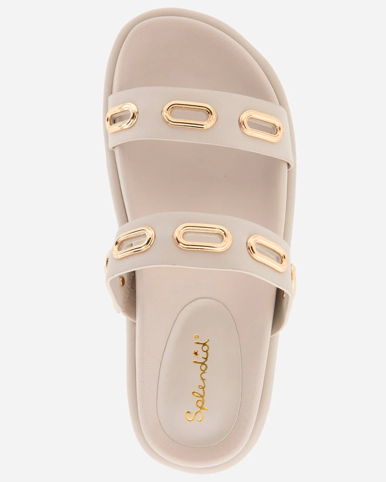 Carmen Slide in White Sand sold by Splendid product image thumbnail 5