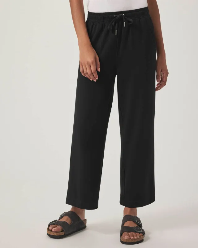 Supersoft Crop Wide Leg Pant made by Splendid