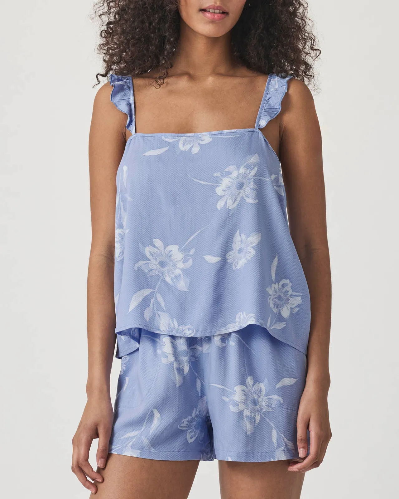 Down the Aisle Floral Cami and Boxer Sleep Set sold by Splendid product image thumbnail 3