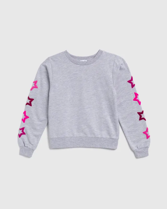 Girls Bright Star Sweatshirt sold by Splendid