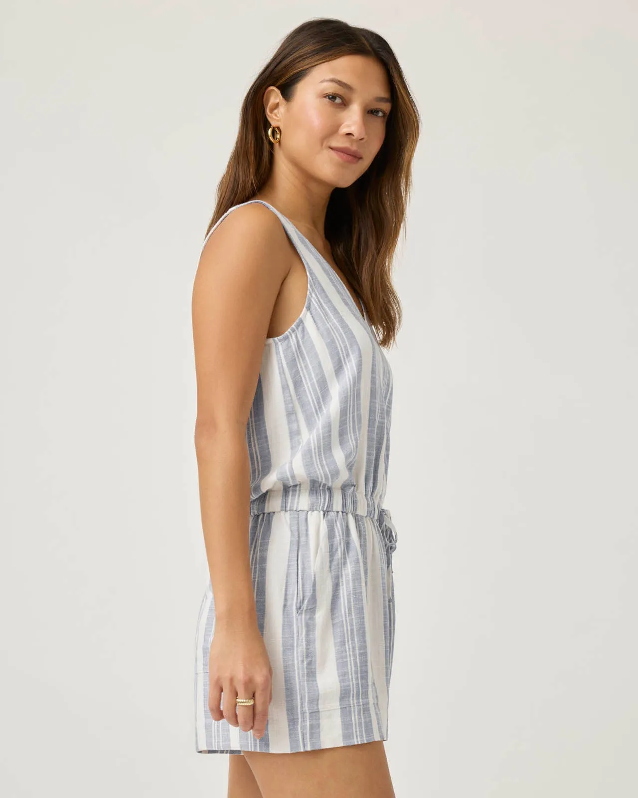 Raegan Stripe Romper sold by Splendid product image thumbnail 5