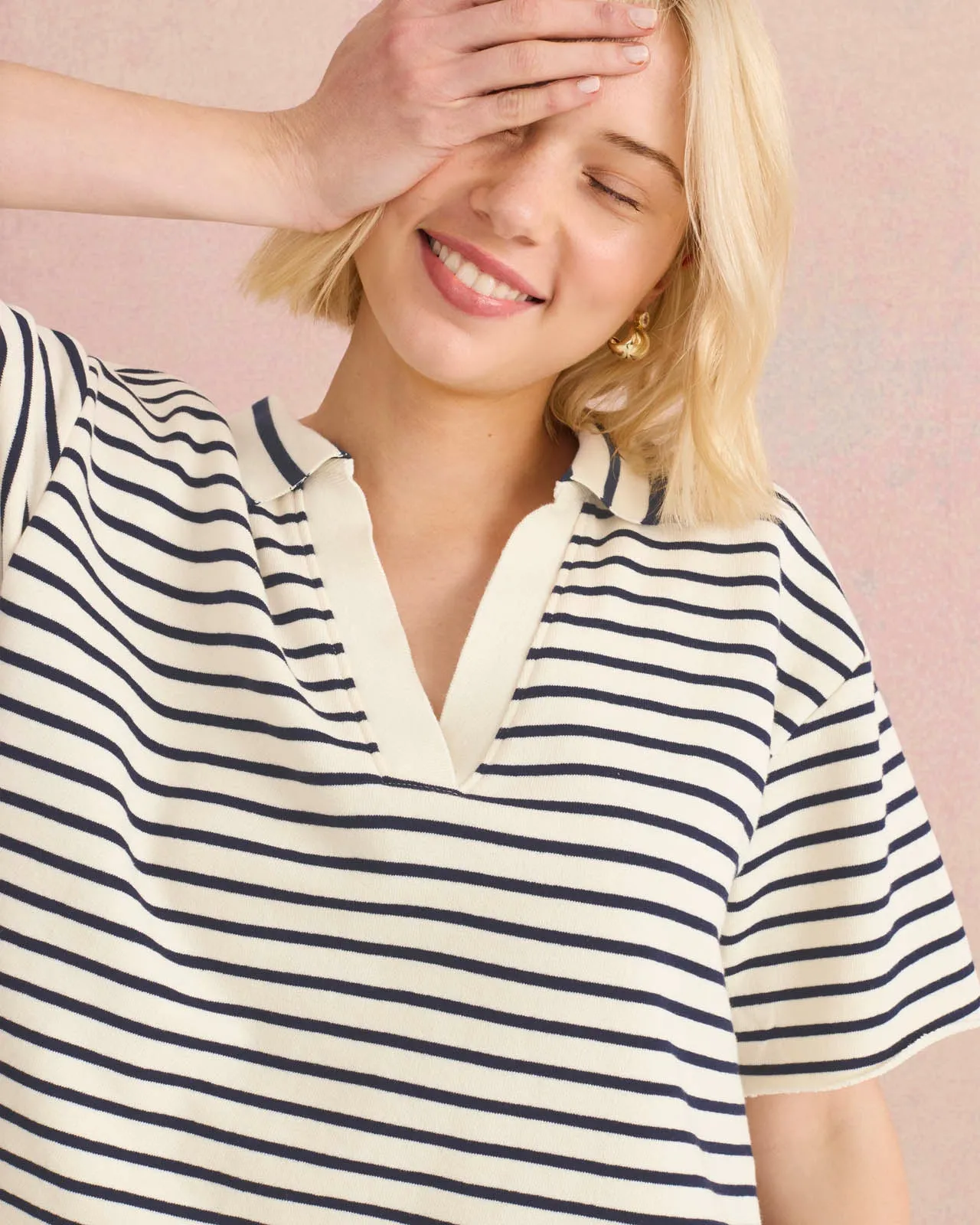 Whitney Stripe Polo sold by Splendid product image thumbnail 2