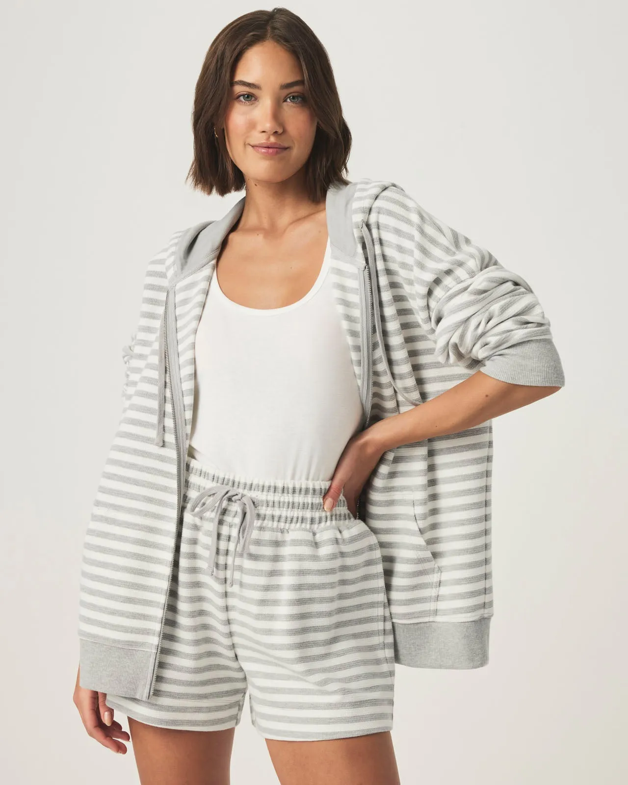 Stripe Terry Short sold by Splendid product image thumbnail 2