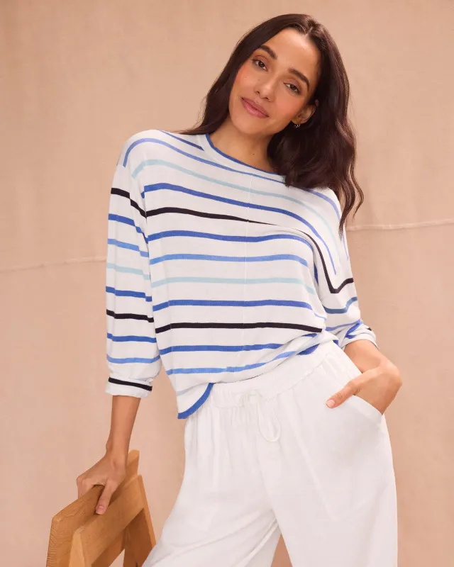 Finn Stripe Sweater sold by Splendid