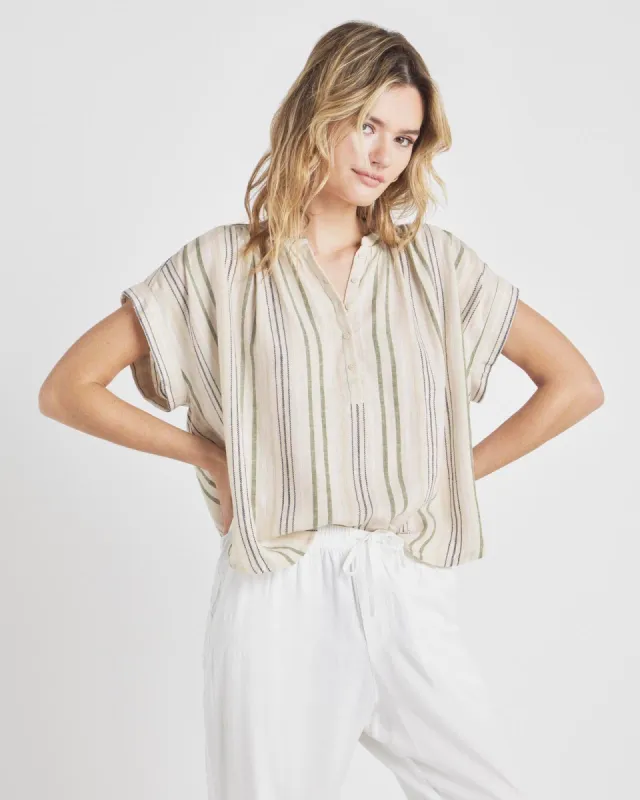 Priya Button Down Top sold by Splendid