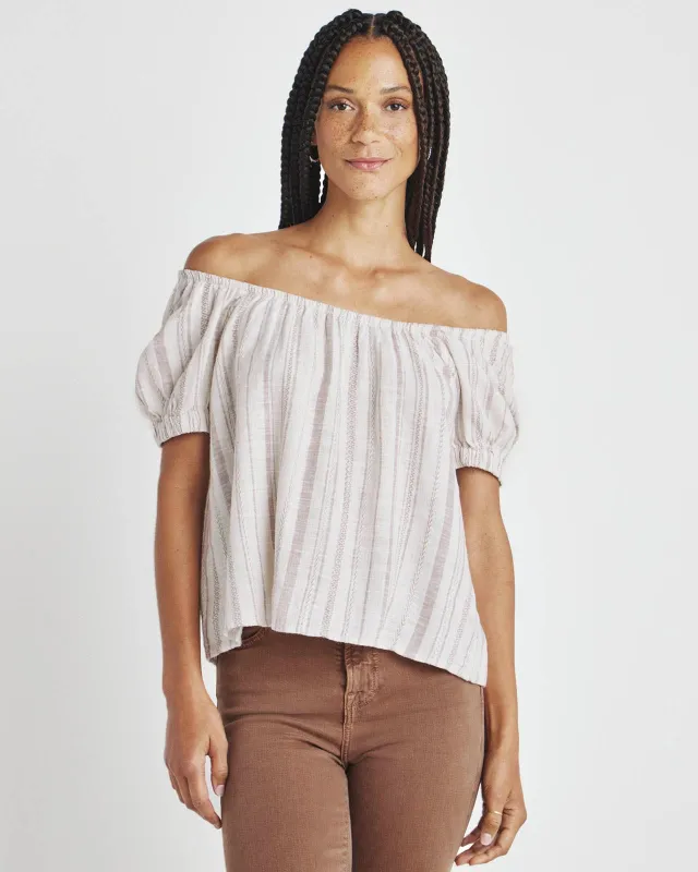 Farrah Stripe Top sold by Splendid