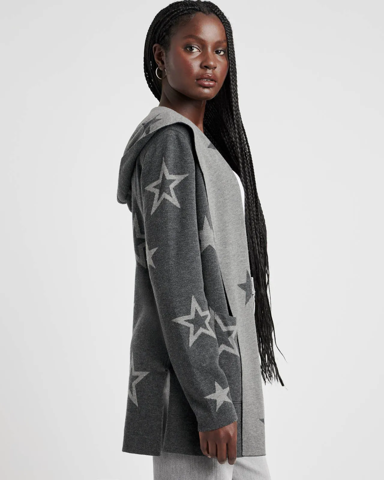 Sydney Cashblend Star Reversible Cardigan sold by Splendid product image thumbnail 5