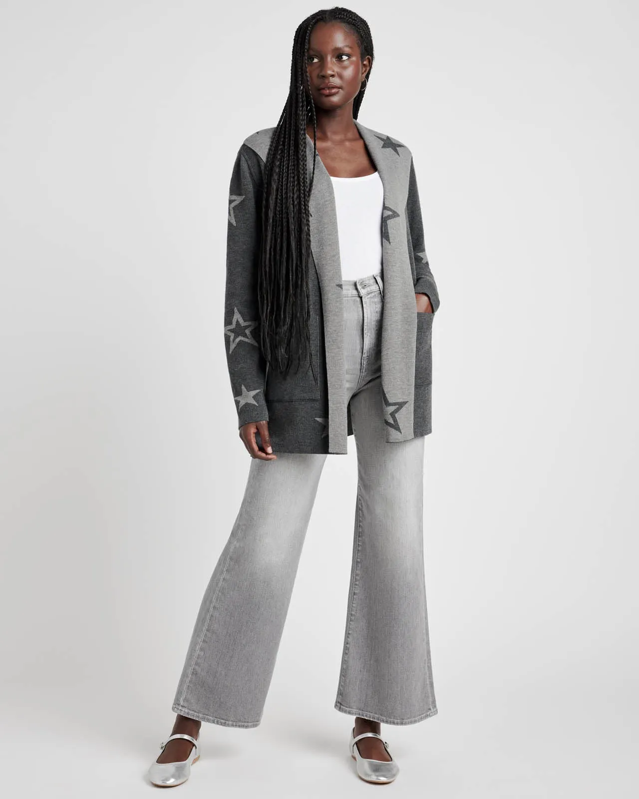 Sydney Cashblend Star Reversible Cardigan sold by Splendid product image thumbnail 4