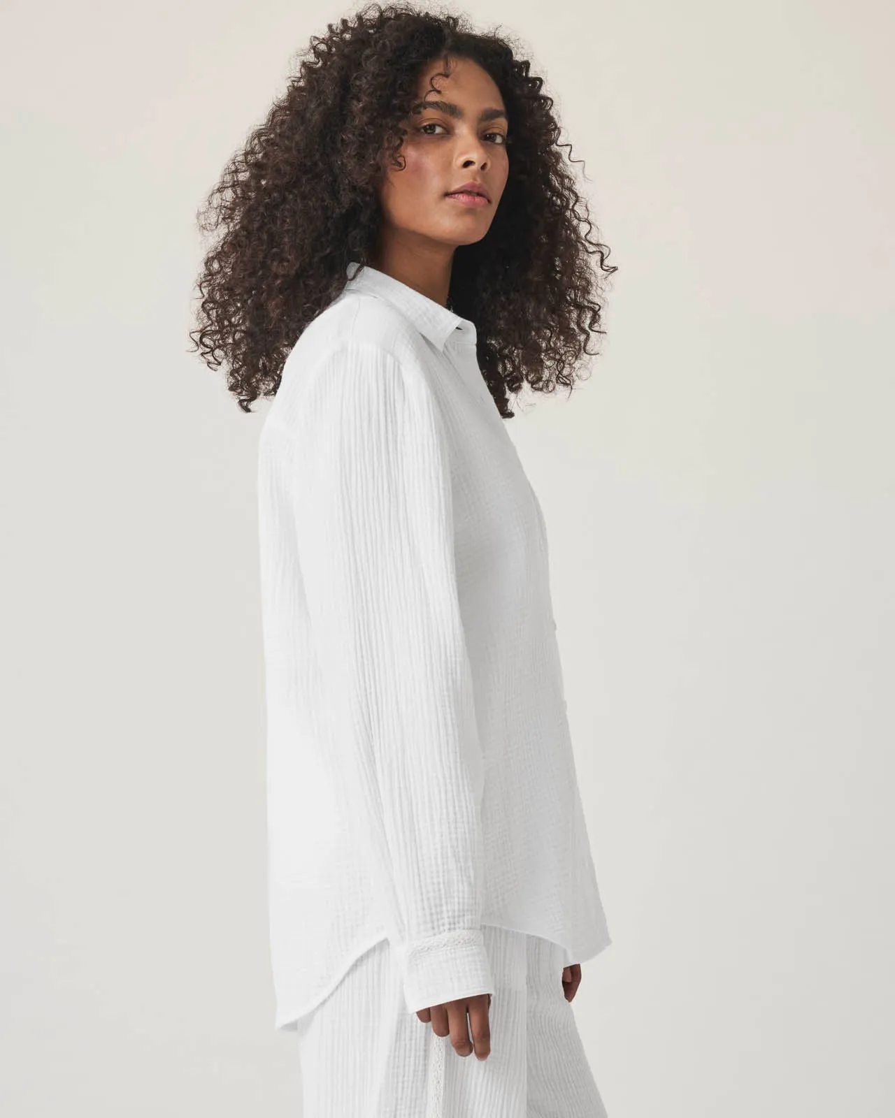 Kit Gauze Crochet Shirt sold by Splendid product image thumbnail 5