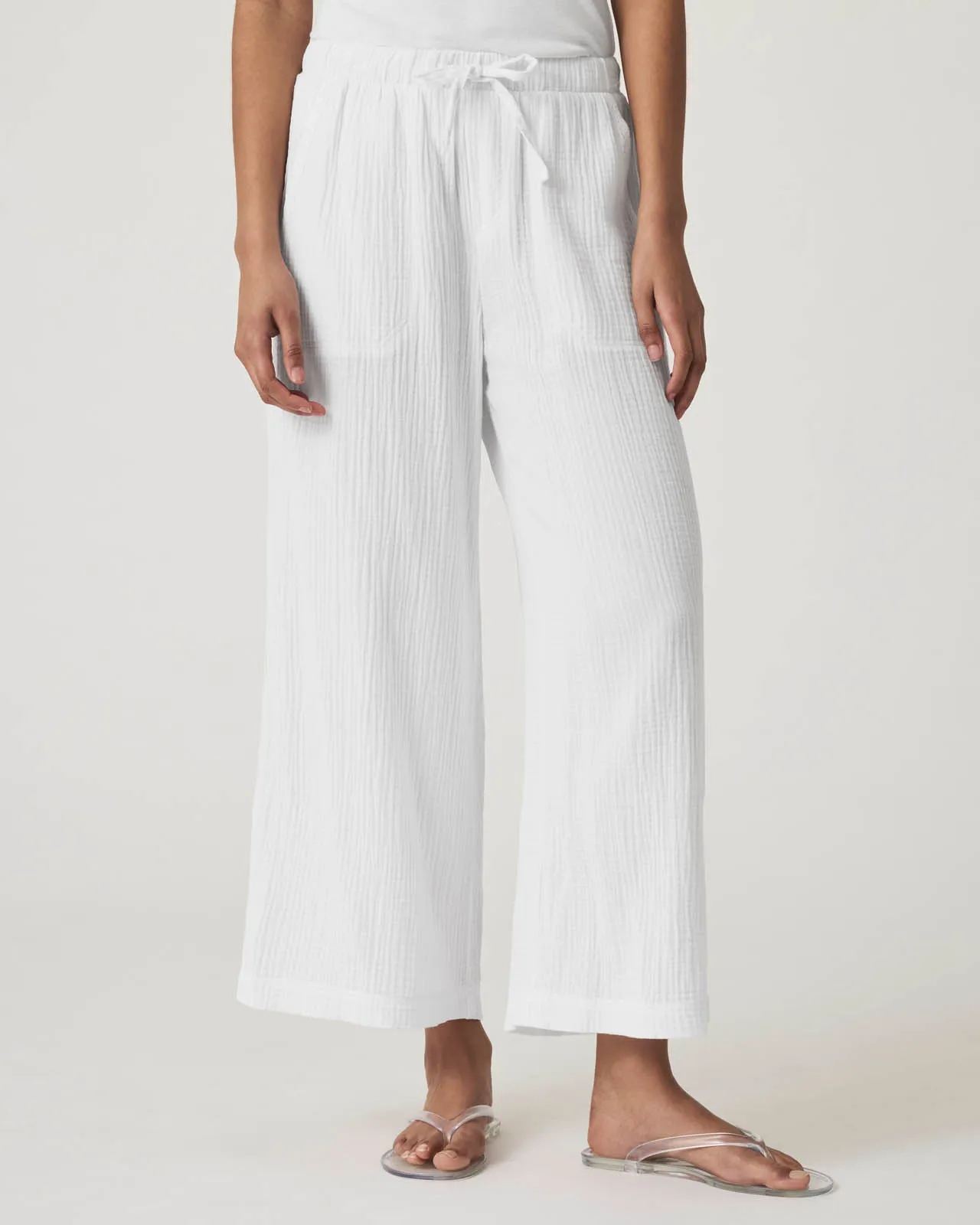 Kit Gauze Crochet Palazzo Pant sold by Splendid product image thumbnail 3