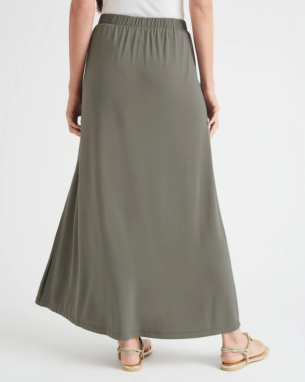 Arlo Sandwash Jersey Maxi Skirt sold by Splendid product image thumbnail 4
