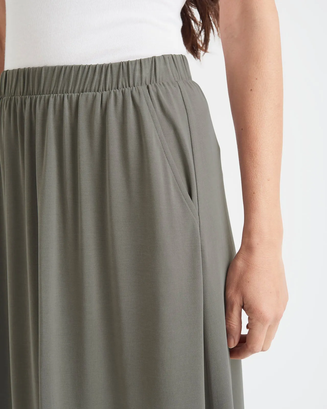 Arlo Sandwash Jersey Maxi Skirt sold by Splendid product image thumbnail 5