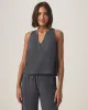 Kit Gauze V-Neck Tank sold by Splendid