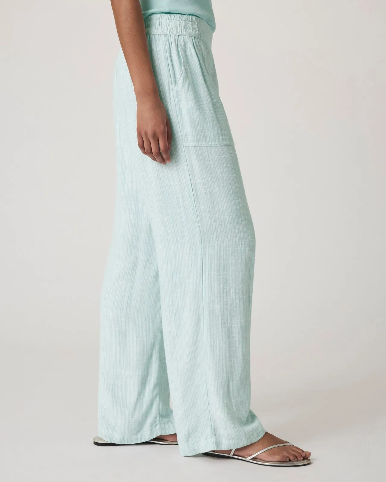 Layla Linen Blend Stripe Pant sold by Splendid product image thumbnail 3