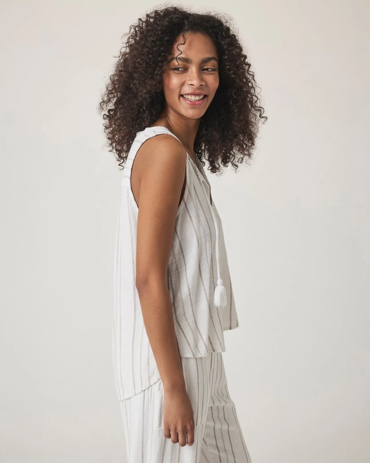 Layla Stripe Tank sold by Splendid product image thumbnail 4