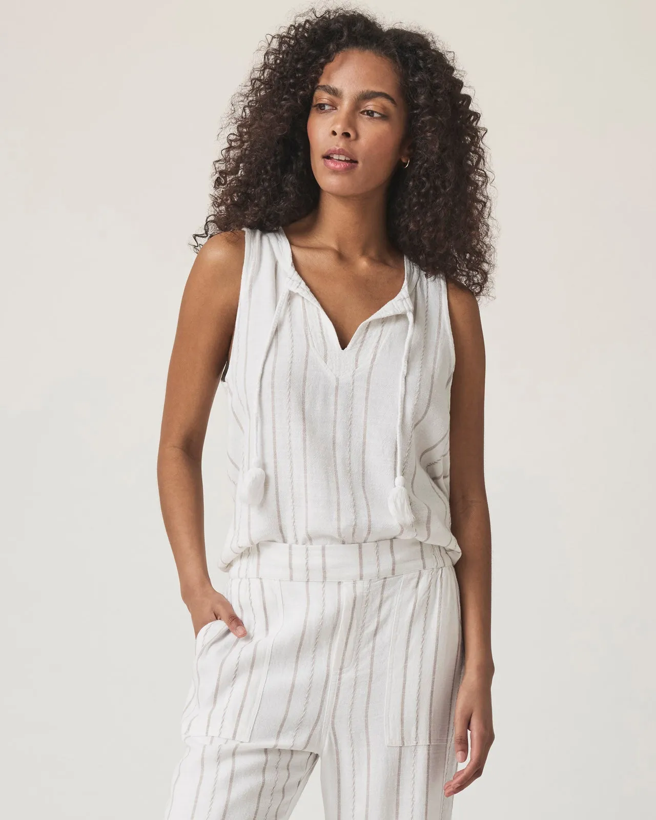 Layla Stripe Tank sold by Splendid