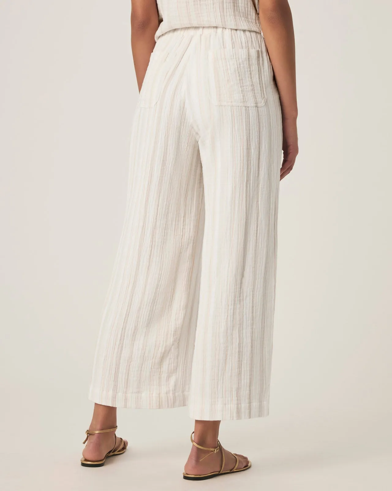 Kit Gauze Stripe Pant sold by Splendid product image thumbnail 4